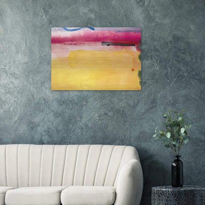 Black-Eyed Susan - 1988 - Helen Frankenthaler Brushed Aluminum Print - 70x100 cm / 28x40 inches | Helen Frankenthaler Aluminum Print | Helen Frankenthaler Prints