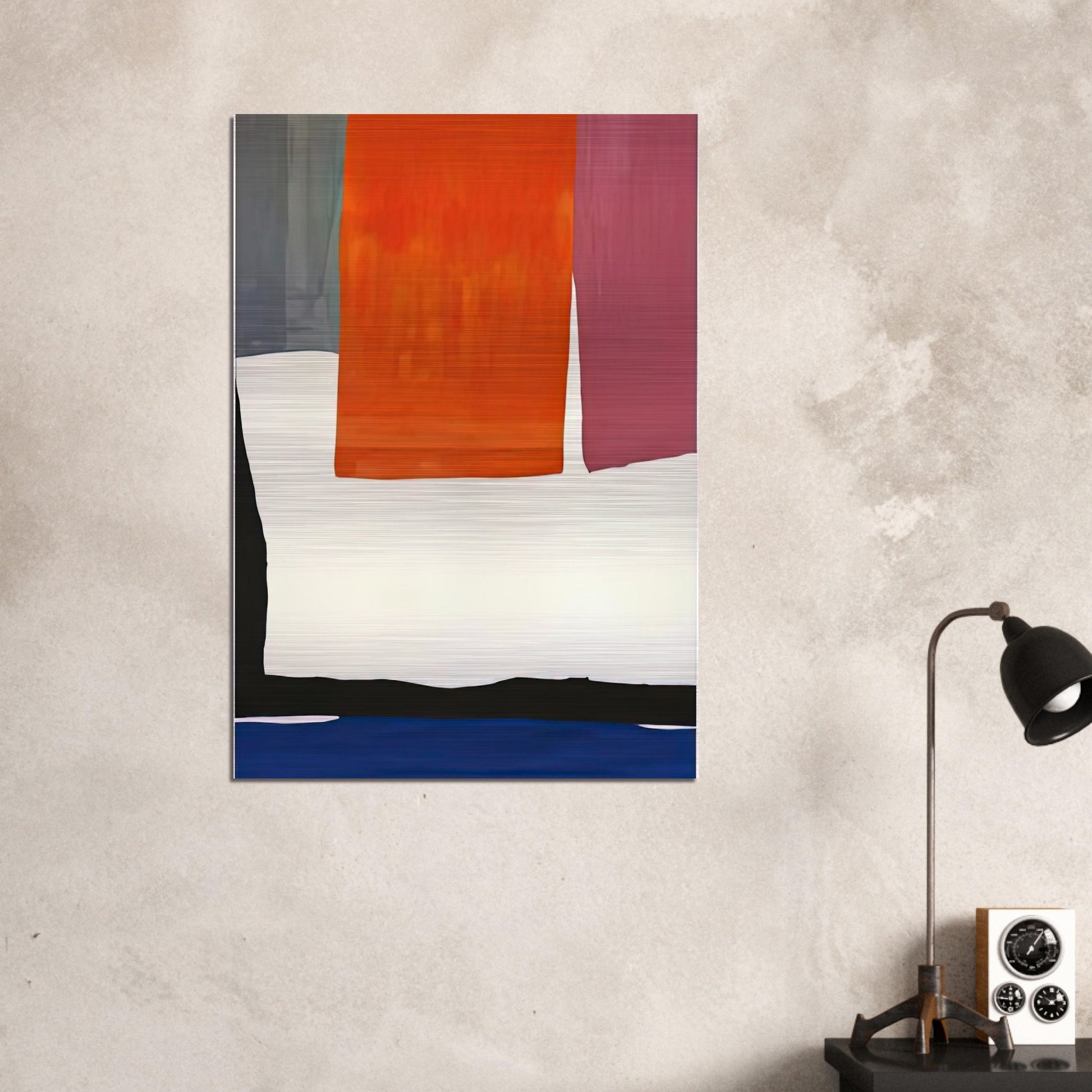 The Human Edge, 1967- - Helen Frankenthaler Brushed Aluminum Print - 70x100 cm / 28x40 inches | Helen Frankenthaler Aluminum Print | Helen Frankenthaler Prints