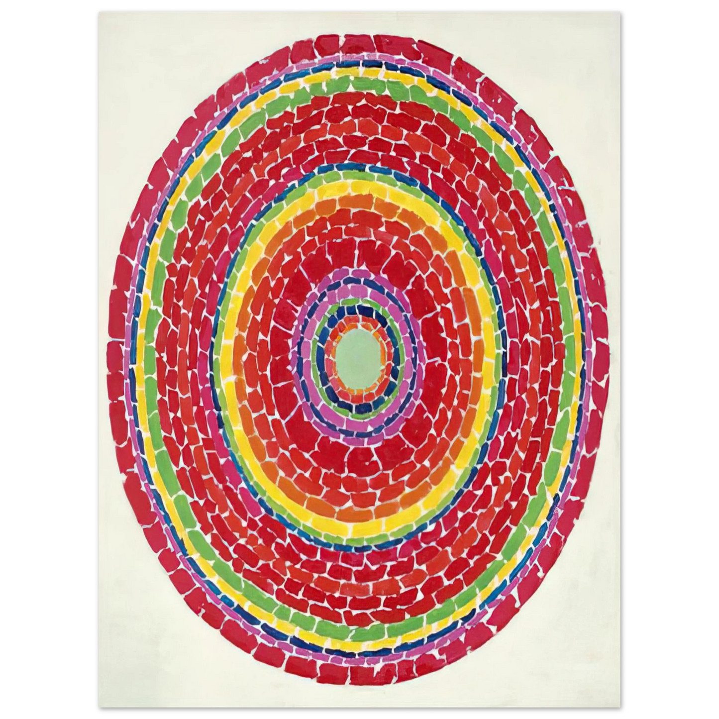 Alma Woodsey Thomas - SPRINGTIME IN WASHINGTON 1971  75x100 cm / 30x40inches Fine Art Poster