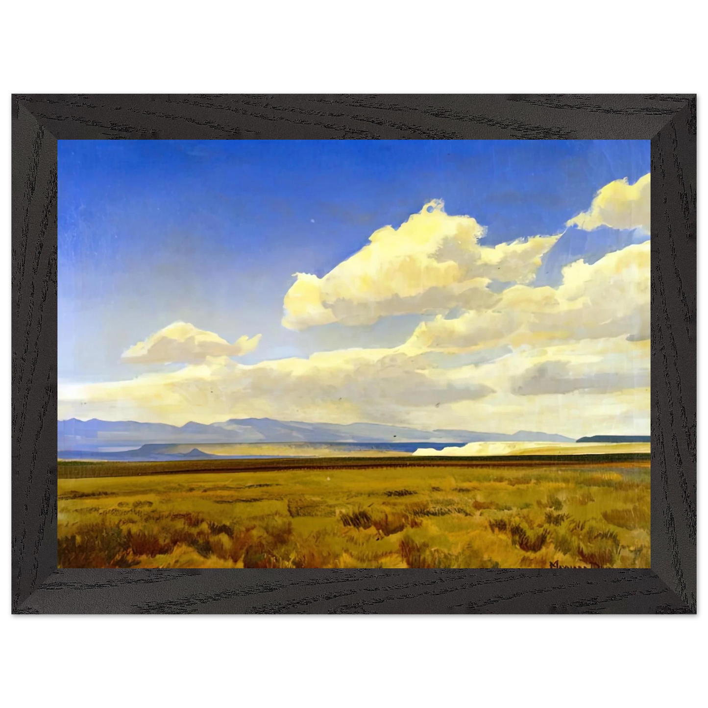 Maynard Dixon - WIND OF WYOMING 1936 Wall art - 50x70 cm / 20x28 inches - Fine Art Poster-canvas - -