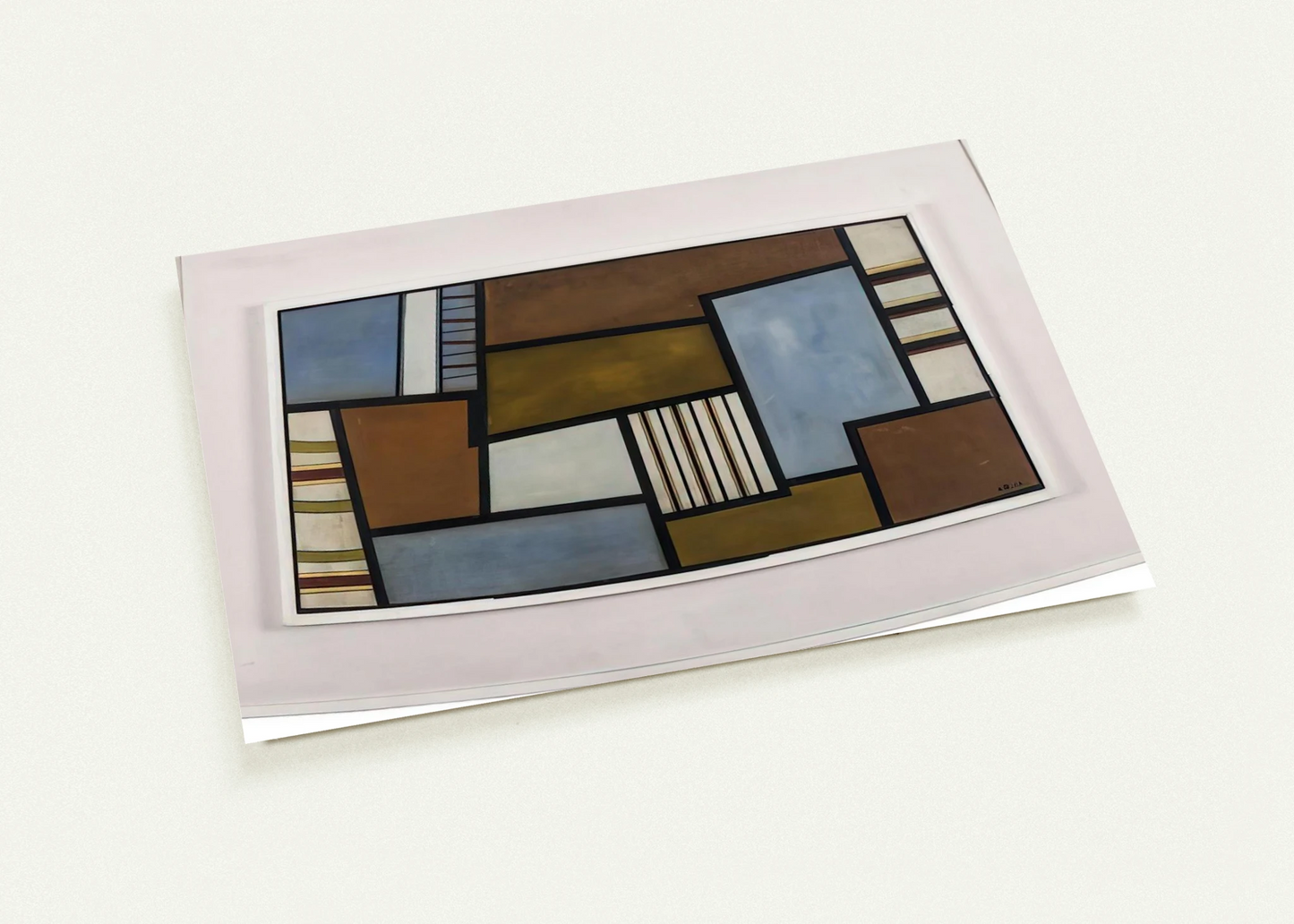 Mad II - 1945 By Carmelo Arden Quin Pack of 10 Post Cards | Carmelo Arden Quin Post Cards | A6 (10.5 x 14.8 cm) - 4.1 x 5.8 inches