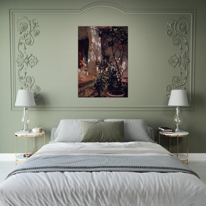 Granada. Sunspots - John Singer Sargent Brushed Aluminum Print - 70x100 cm / 28x40 inches | John Singer Sargent Aluminum Print | John Singer Sargent Prints