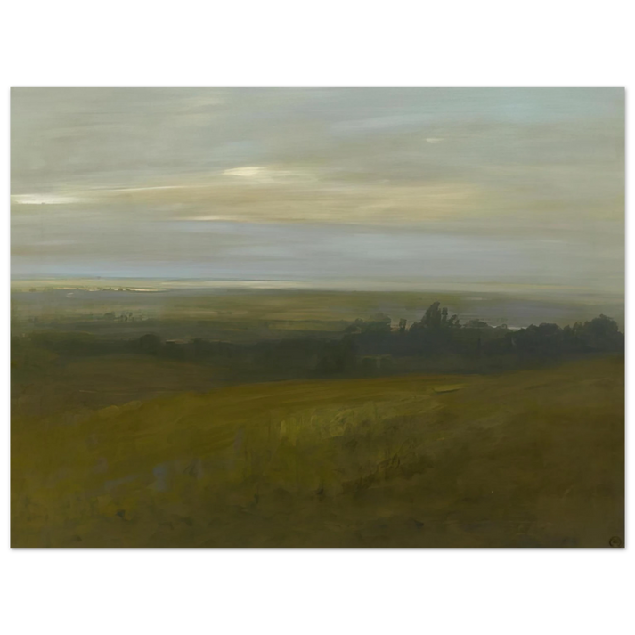 Xavier Martinez - San Leandro Bay - Tonalism  75x100 cm / 30x40inches Fine Art Poster