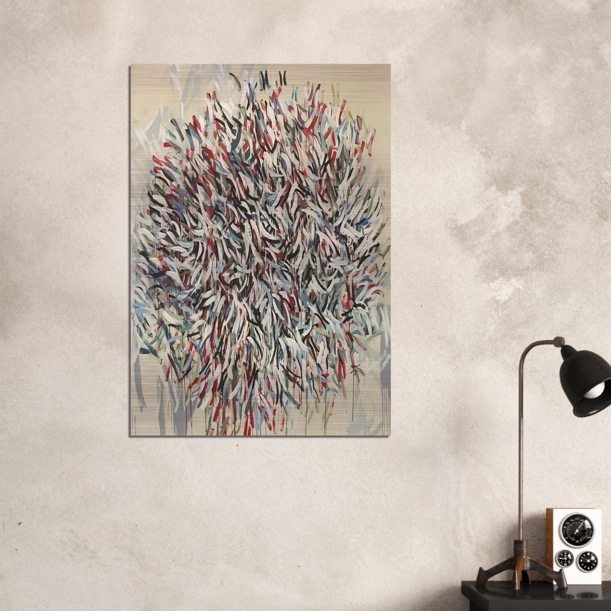 Abstract 2 - 1982 - Robert Goodnough Brushed Aluminum Print - 70x100 cm / 28x40 inches | Robert Goodnough Aluminum Print | Robert Goodnough Prints