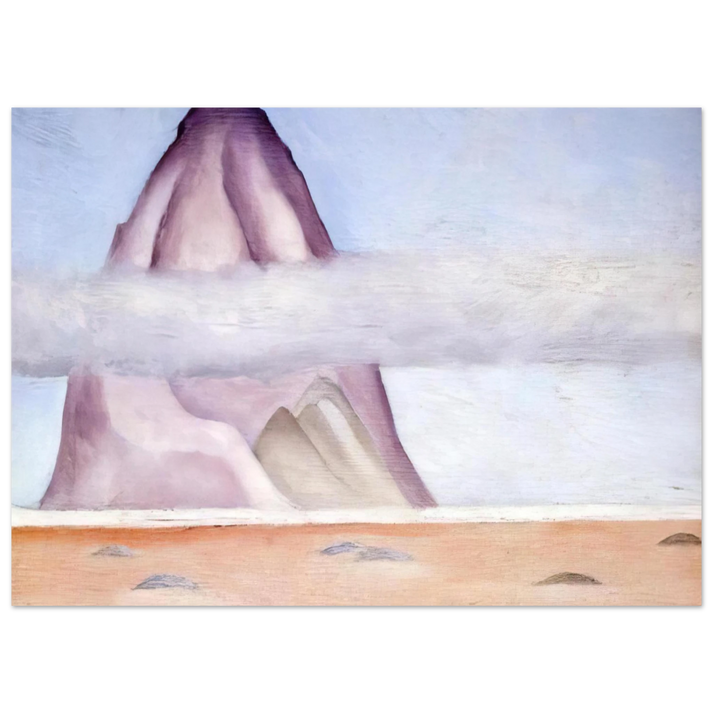 Georgia O'Keeffe - Misty - A Memory Fine Art Poster