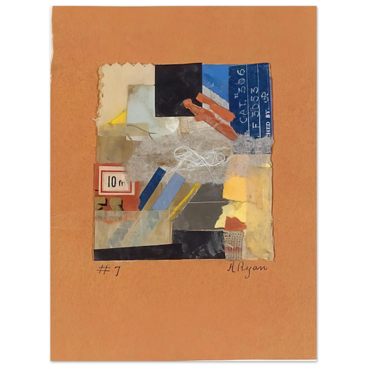 Anne Ryan - Number 7 - 1948  75x100 cm / 30x40inches Fine Art Poster