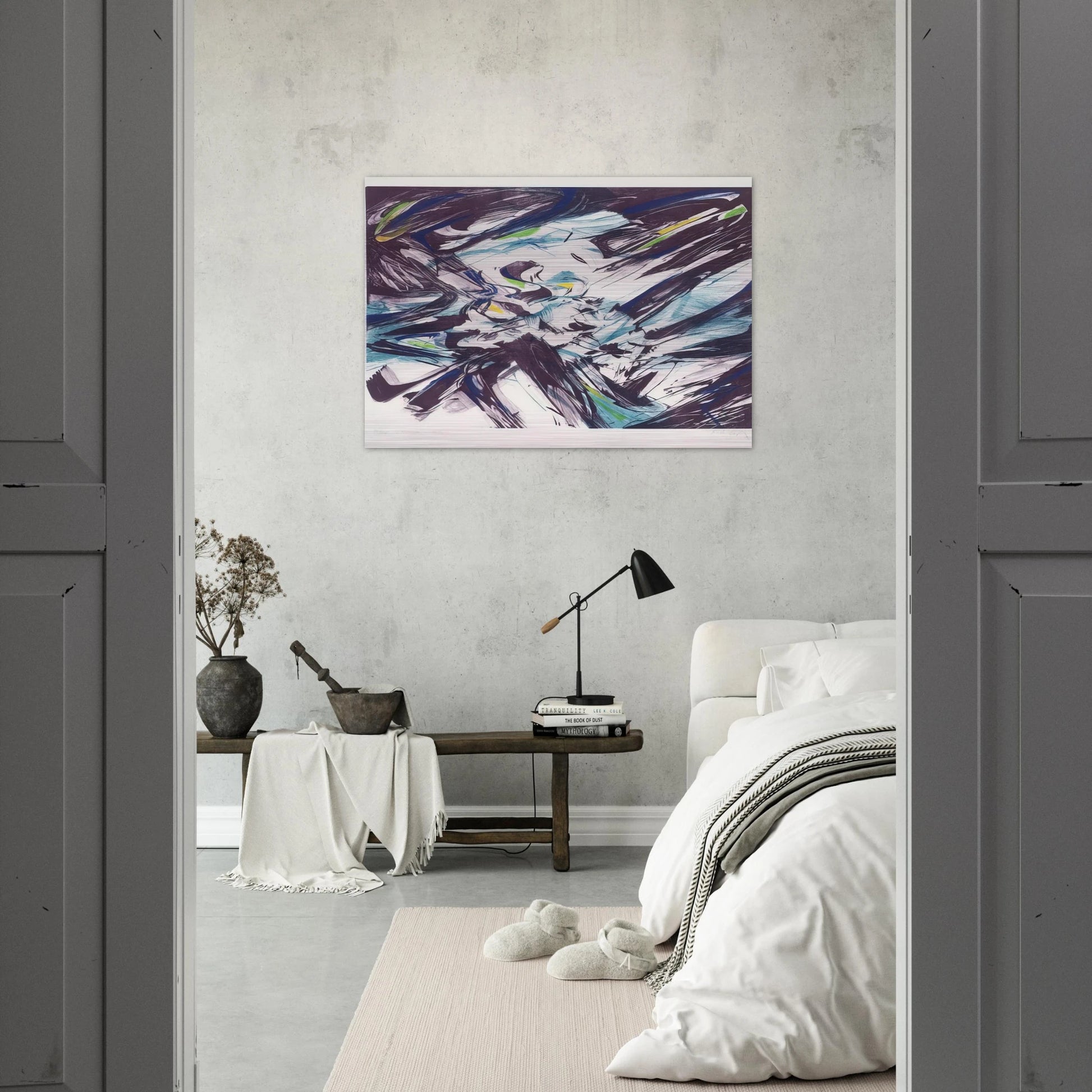 Entym - Karl Otto Gotz Brushed Aluminum Print - 70x100 cm / 28x40 inches | Karl Otto Gotz Aluminum Print | Karl Otto Gotz Prints