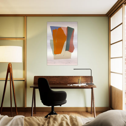 Untitled 8 - 1979 - Larry Zox Brushed Aluminum Print - 70x100 cm / 28x40 inches | Larry Zox Aluminum Print | Larry Zox Prints