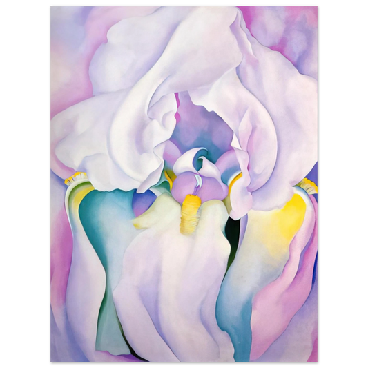 Georgia O'Keeffe - Light of Iris Fine Art Poster