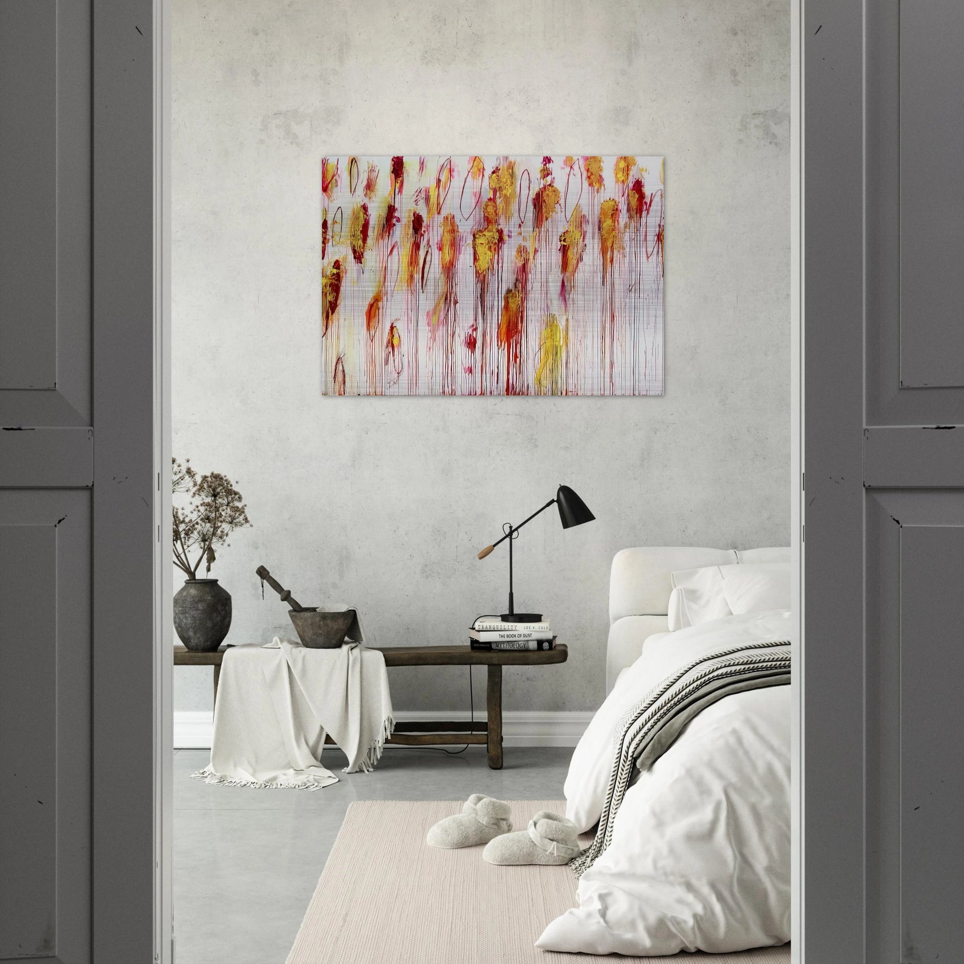 Lepanto, Part VIII - Cy Twombly Brushed Aluminum Print - 70x100 cm / 28x40 inches | Cy Twombly Aluminum Print | Cy Twombly Prints