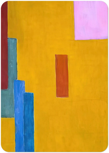 ABSTRACT PAINTING 1914 By Vanessa Bell Pack of 10 Post Cards | Vanessa Bell Post Cards | A6 (10.5 x 14.8 cm) - 4.1 x 5.8 inches