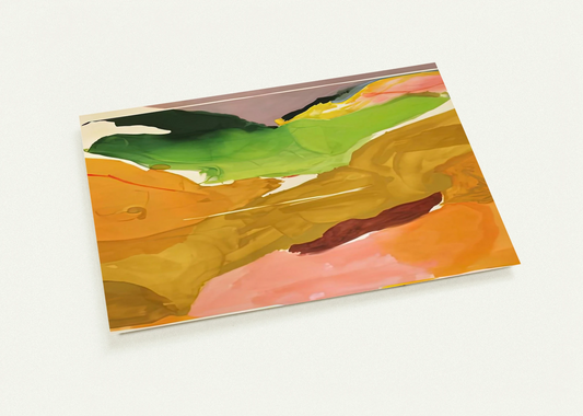 Nature Abhors a Vacuum, 1973- By Helen Frankenthaler Pack of 10 Post Cards | Helen Frankenthaler Post Cards | A6 (10.5 x 14.8 cm) - 4.1 x 5.8 inches