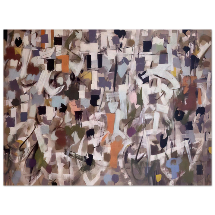Bradley Walker Tomlin - Number 15 - 1953  75x100 cm / 30x40inches Fine Art Poster