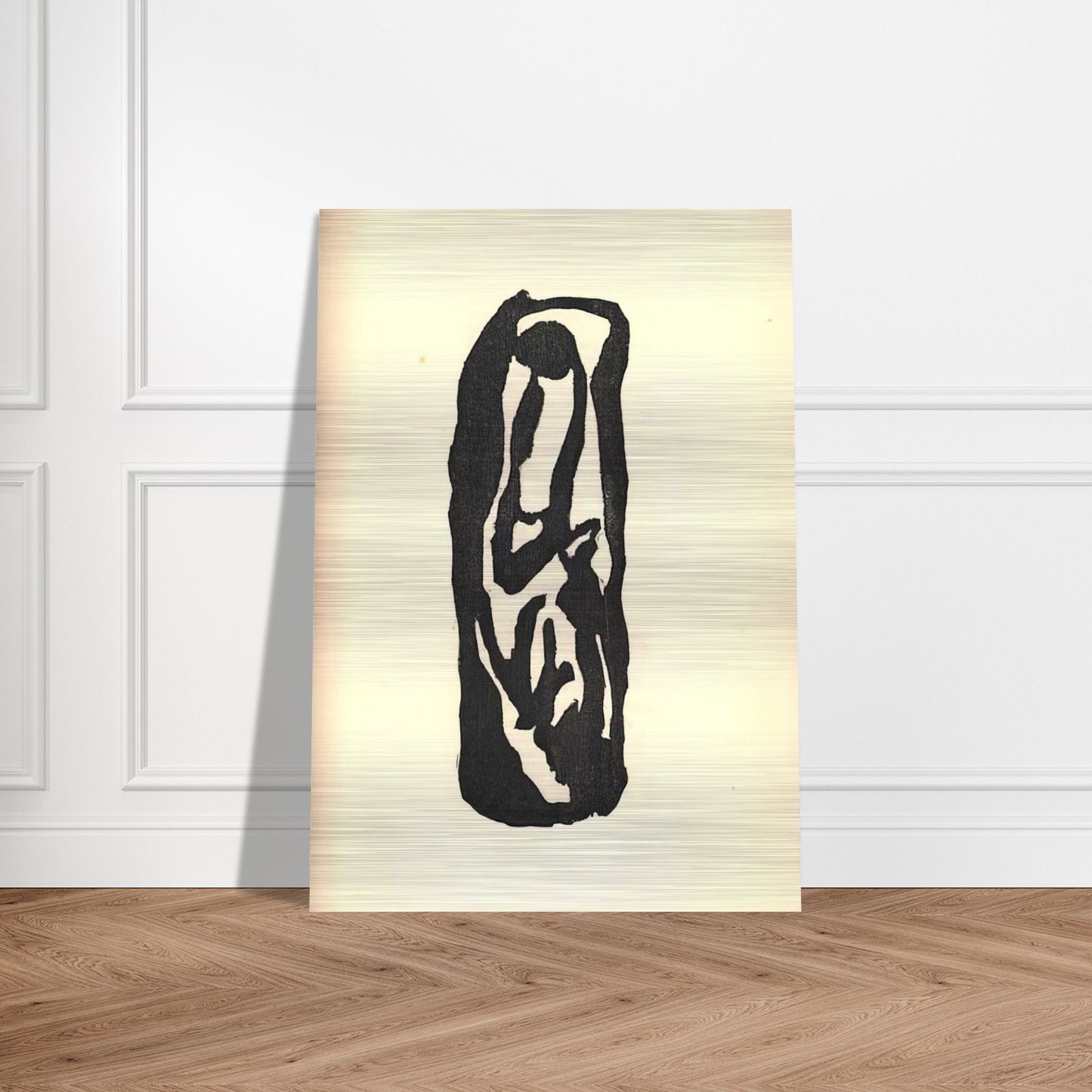 Illustration for Tristan Tzara s Vingt-cinq poèmes - Jean Arp Brushed Aluminum Print - 70x100 cm / 28x40 inches | Jean Arp Aluminum Print | Jean Arp Prints