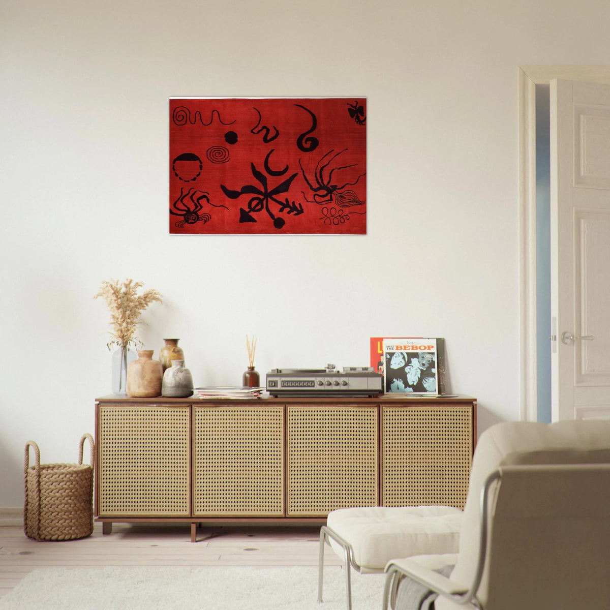 ARAIGNEE 1953 - Alexander Calder Brushed Aluminum Print - 70x100 cm / 28x40 inches | Alexander Calder Aluminum Print | Alexander Calder Prints