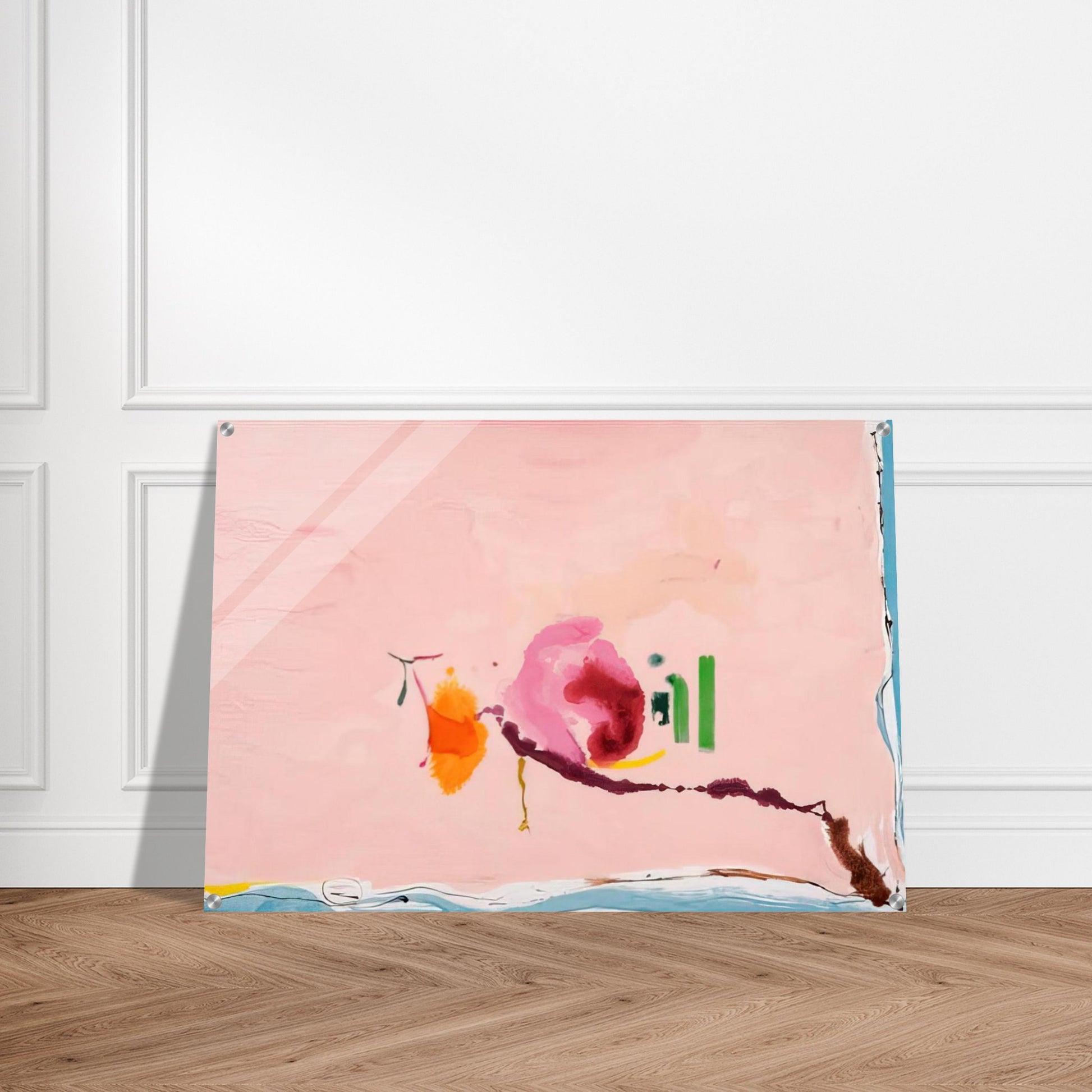Flirt - 1995 - Helen Frankenthaler Acrylic Print - 70x100 cm / 28x40″ inches