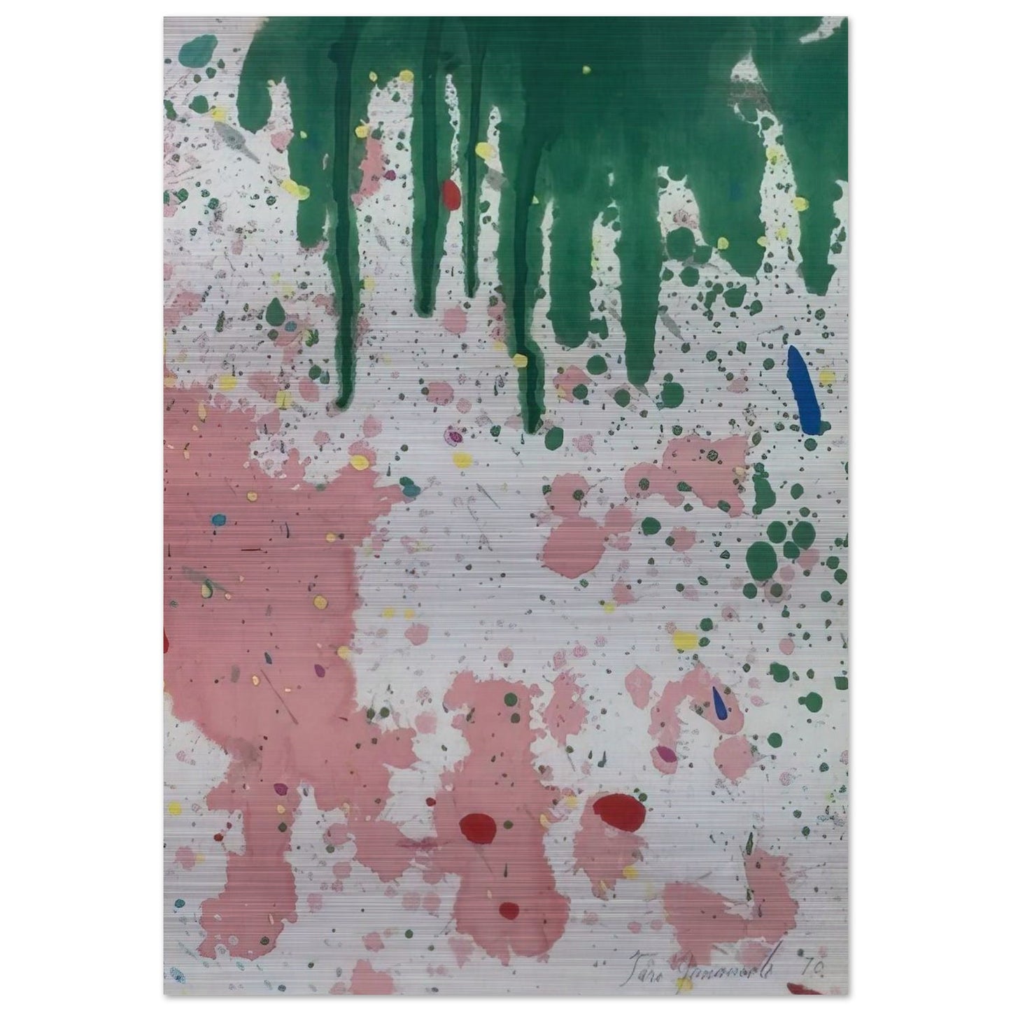 UNTITLED 1970 - Taro Yamamoto Brushed Aluminum Print - 70x100 cm / 28x40 inches | Taro Yamamoto Aluminum Print | Taro Yamamoto Prints
