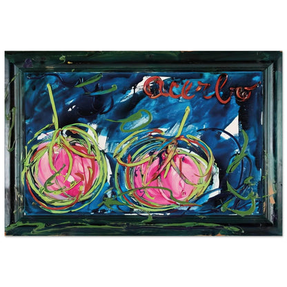 Acerbo - 1984 - Mario Schifano Art Prints - 100x150 cm / 40x60″ inches | Mario Schifano Poster | Mario Schifano Prints