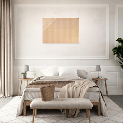 Untitled  White Flower  - Agnes Martin Acrylic Print - 70x100 cm / 28x40″ inches