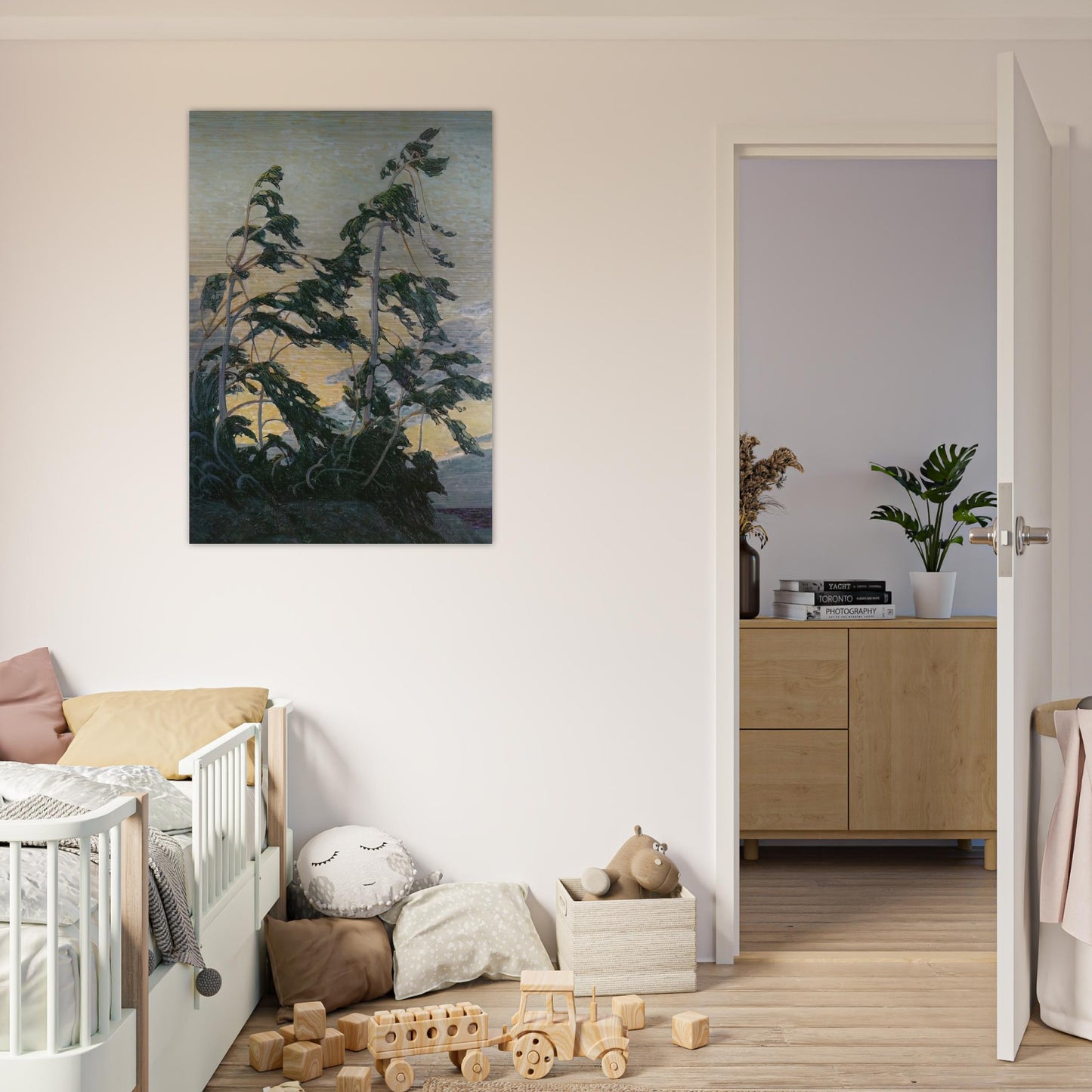 PINE ISLAND GEORGIAN BAY 1916 - Tom Thomson Brushed Aluminum Print - 70x100 cm / 28x40 inches | Tom Thomson Aluminum Print | Tom Thomson Prints