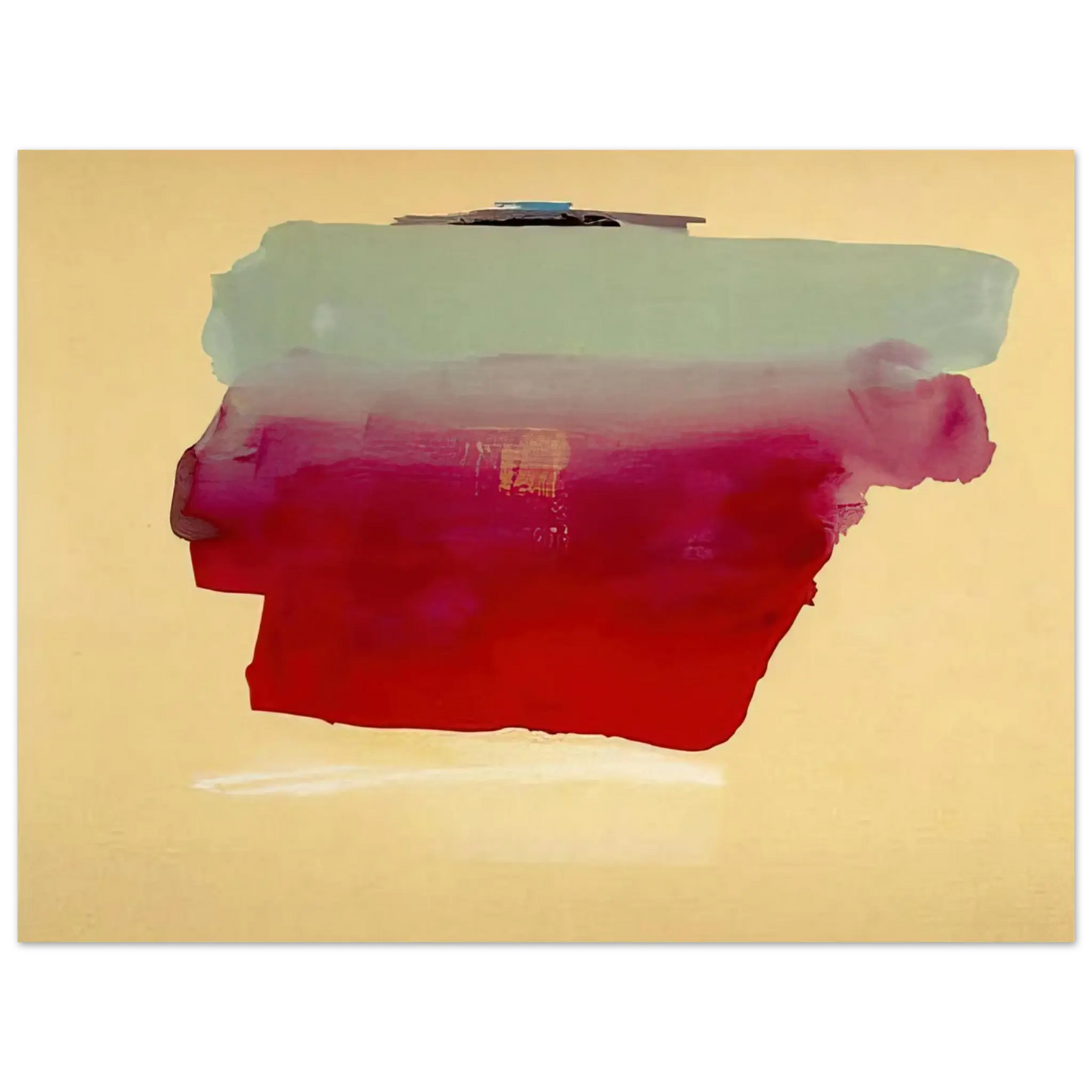 Helen Frankenthaler - Robinson s Wrap - 1974 Wall art - 28x43  cm / XL (11x17 Inches) - Fine Art Poster - -