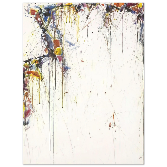 Sam Francis - Japan Line Series No. 1  Composition   75x100 cm / 30x40inches Fine Art Poster