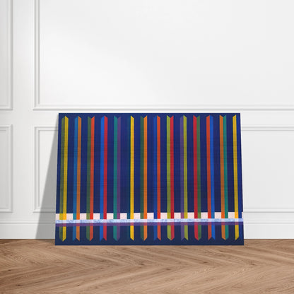 Very Sharp - Piero Dorazio Brushed Aluminum Print - 70x100 cm / 28x40 inches | Piero Dorazio Aluminum Print | Piero Dorazio Prints