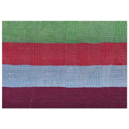 SVELARE E RIVELARE 1990 - Alighiero Boetti Brushed Aluminum Print - 70x100 cm / 28x40 inches | Alighiero Boetti Aluminum Print | Alighiero Boetti Prints