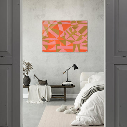 Flight of Colors - 1949 - Carmen Herrera Acrylic Print - 70x100 cm / 28x40″ inches