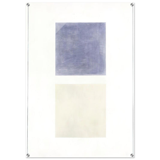 This Rain - Agnes Martin Acrylic Print - 70x100 cm / 28x40″ inches