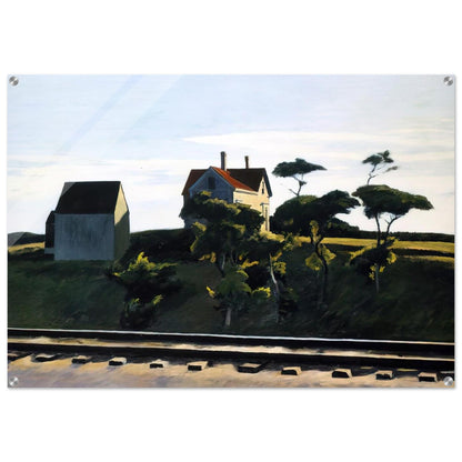 New York, New Haven and Hartford - Edward Hopper Acrylic Print - 70x100 cm / 28x40″ inches
