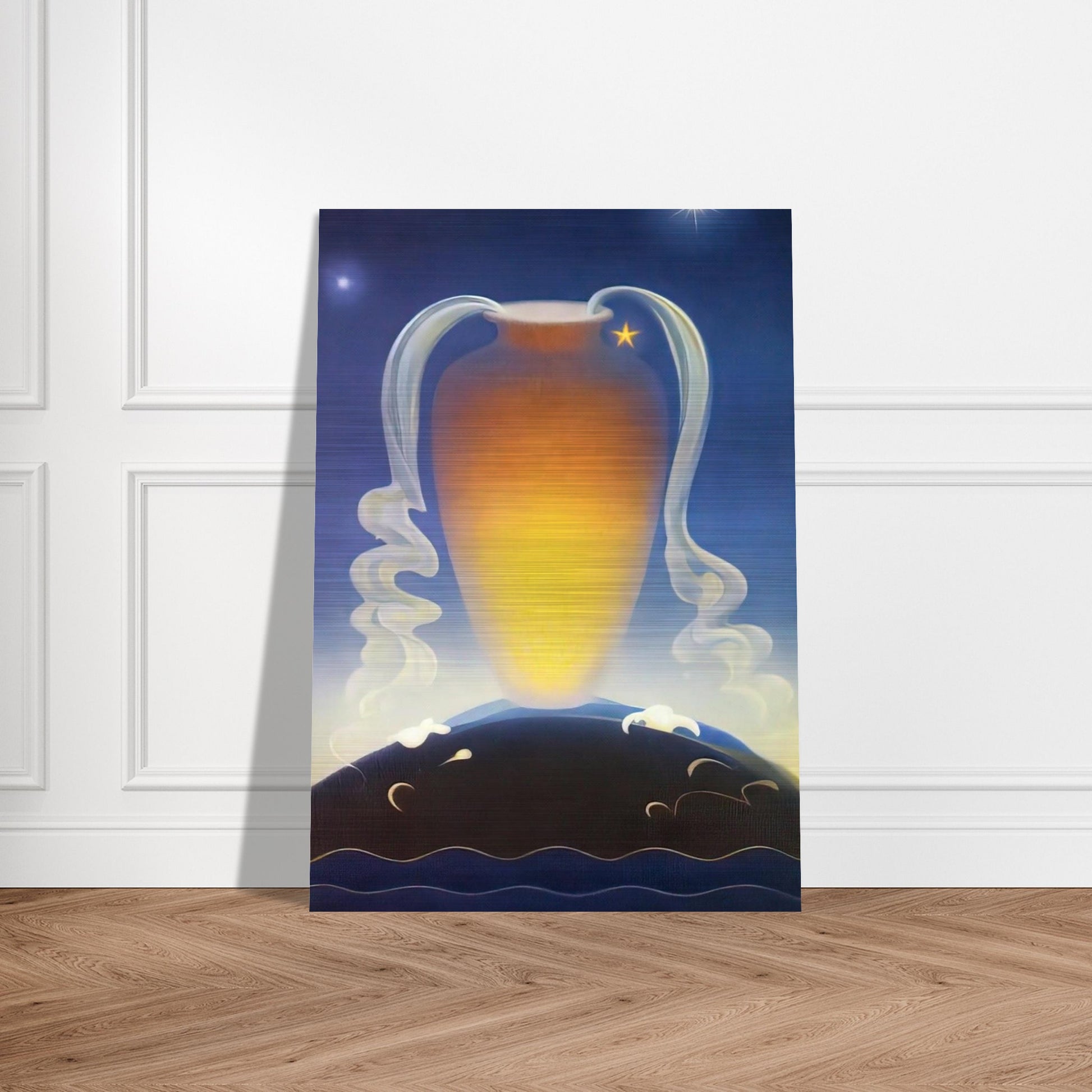 Even Song - 1930 - Agnes Lawrence Pelton Brushed Aluminum Print - 70x100 cm / 28x40 inches | Agnes Lawrence Pelton Aluminum Print | Agnes Lawrence Pelton Prints