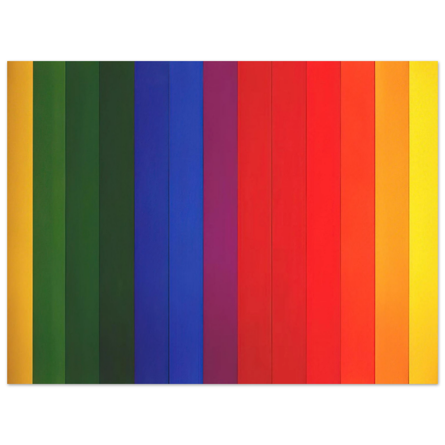 Ellsworth Kelly - Spectrum III  75x100 cm / 30x40inches Fine Art Poster