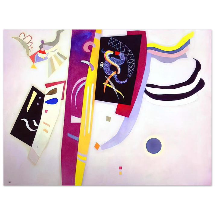 Wassily Kandinsky - ORANGE VIOLET 1935  75x100 cm / 30x40inches Fine Art Poster