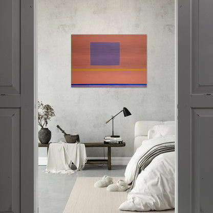 Olivet Sun-Box #II - 1967 - Theodoros Stamos Brushed Aluminum Print - 70x100 cm / 28x40 inches | Theodoros Stamos Aluminum Print | Theodoros Stamos Prints
