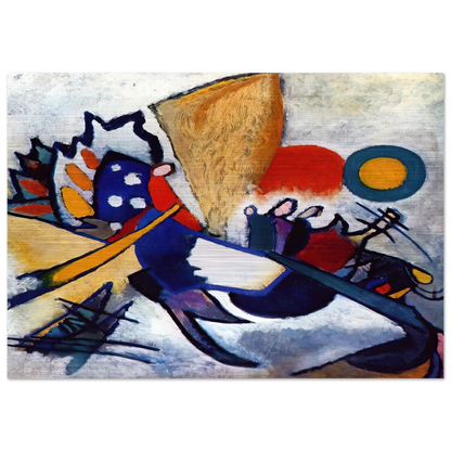 IMPROVISATION 209 1917 - Wassily Kandinsky Brushed Aluminum Print - 70x100 cm / 28x40 inches | Wassily Kandinsky Aluminum Print | Wassily Kandinsky Prints
