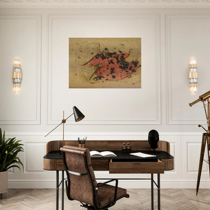 Combustione - 1957 - Alberto Burri Brushed Aluminum Print - 70x100 cm / 28x40 inches | Alberto Burri Aluminum Print | Alberto Burri Prints