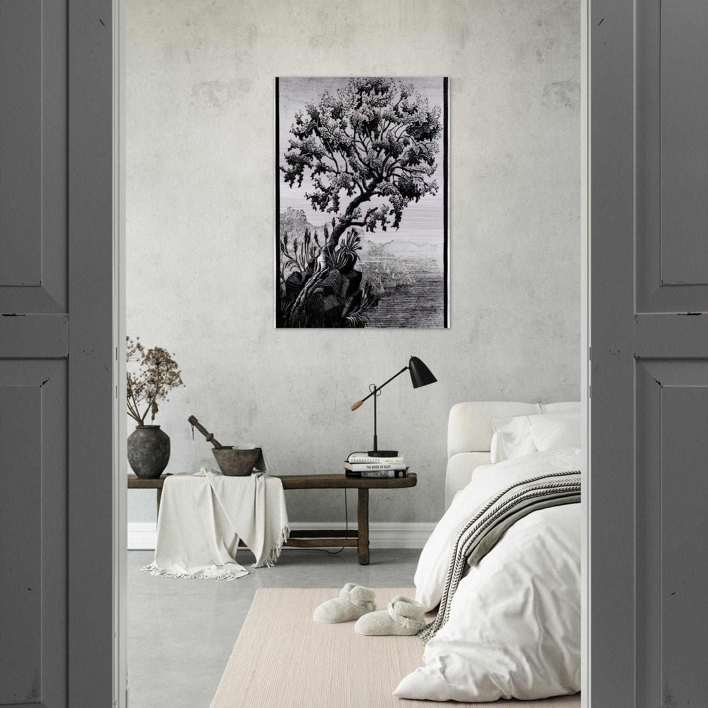 ESCHER (14) - MC Escher Brushed Aluminum Print - 70x100 cm / 28x40 inches | MC Escher Aluminum Print | MC Escher Prints