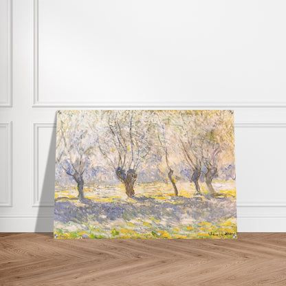 Willows, Giverny - claude monet Acrylic Print - 70x100 cm / 28x40″ inches