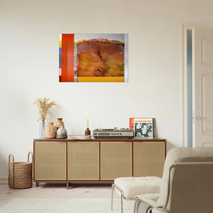 For The Ages - 1985 - Ronnie Landfield Brushed Aluminum Print - 70x100 cm / 28x40 inches | Ronnie Landfield Aluminum Print | Ronnie Landfield Prints