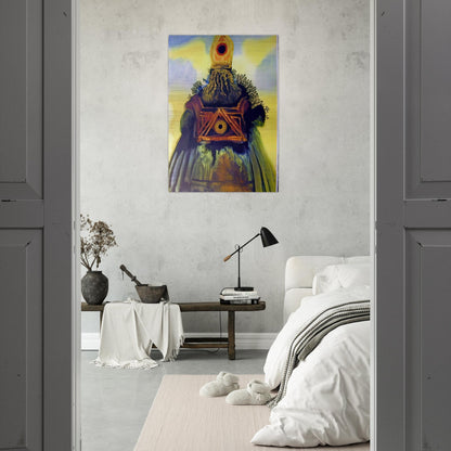 ARCA FOEDERIS 1967 - Salvador Dali Brushed Aluminum Print - 70x100 cm / 28x40 inches | Salvador Dali Aluminum Print | Salvador Dali Prints