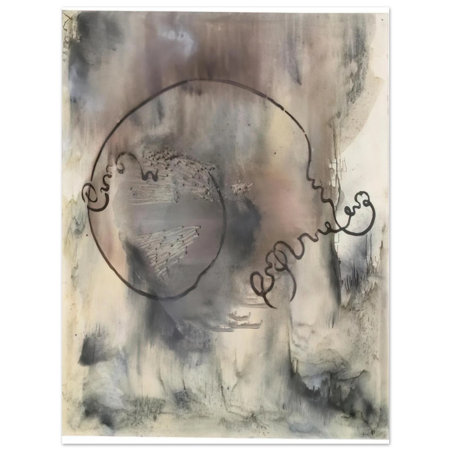 Sigmar Polke - AUDATIA 1986  75x100 cm / 30x40inches Fine Art Poster