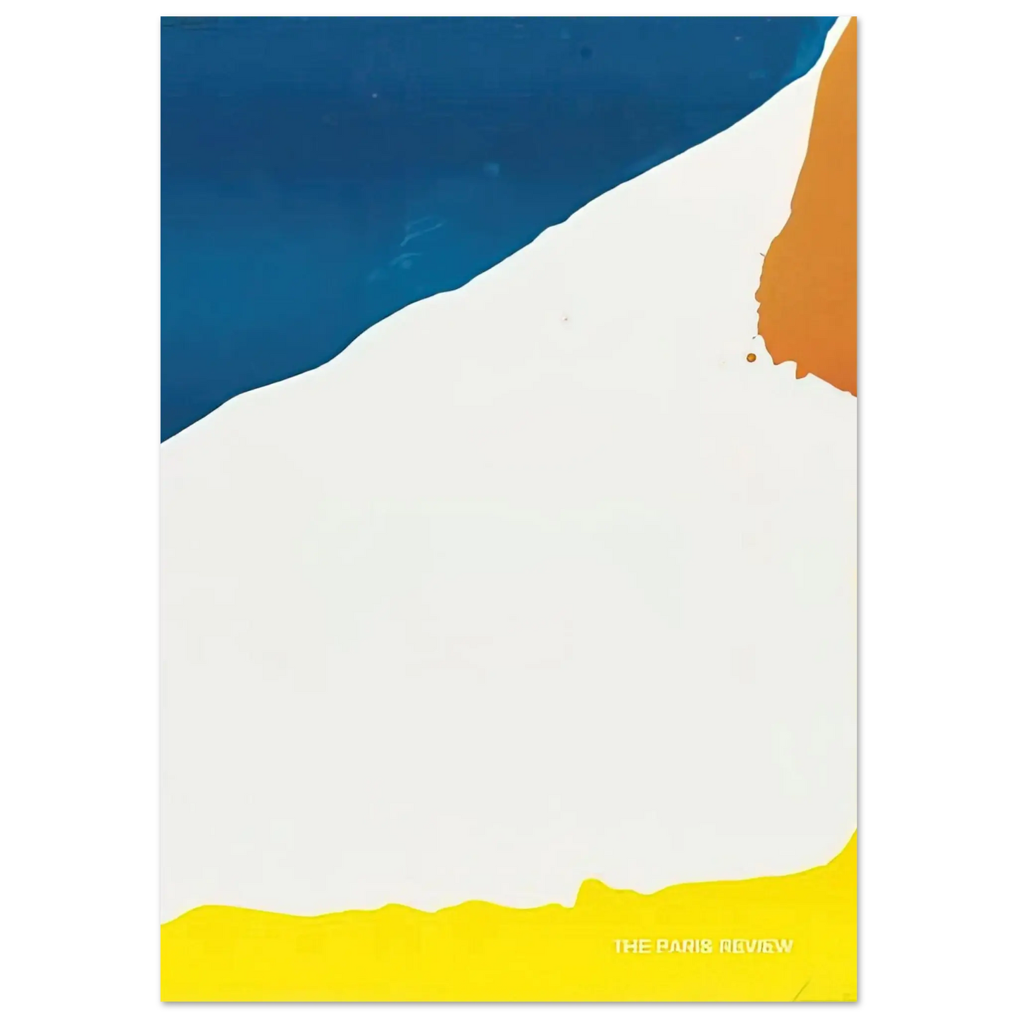 Helen Frankenthaler - Paris Review - 1966 Wall art - 15x20 cm / 6x8 Inches - Premium Wooden Framed Poster With Fine Art Paper - Black frame