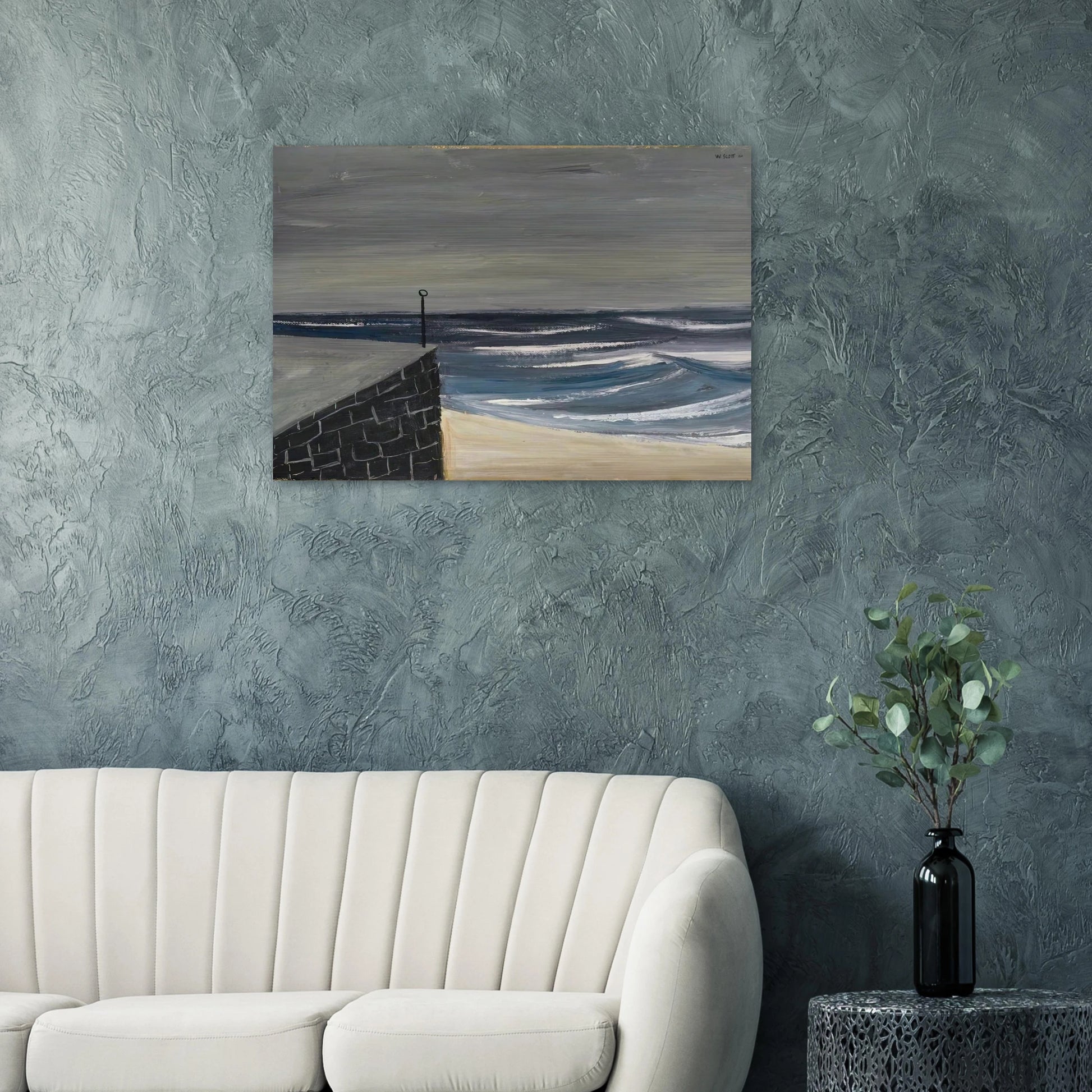 Sennen - 1950 - William Scott Brushed Aluminum Print - 70x100 cm / 28x40 inches | William Scott Aluminum Print | William Scott Prints