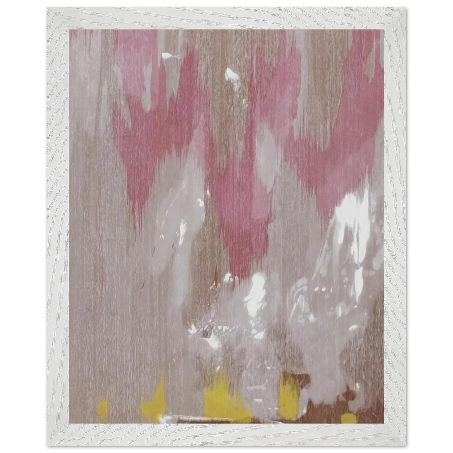 Helen Frankenthaler - Tales of Genji IV - 1998 Wall art - A3 (29.7 x 42  cm) - Premium Wooden Framed Poster With Fine Art Paper-canvas - Black frame
