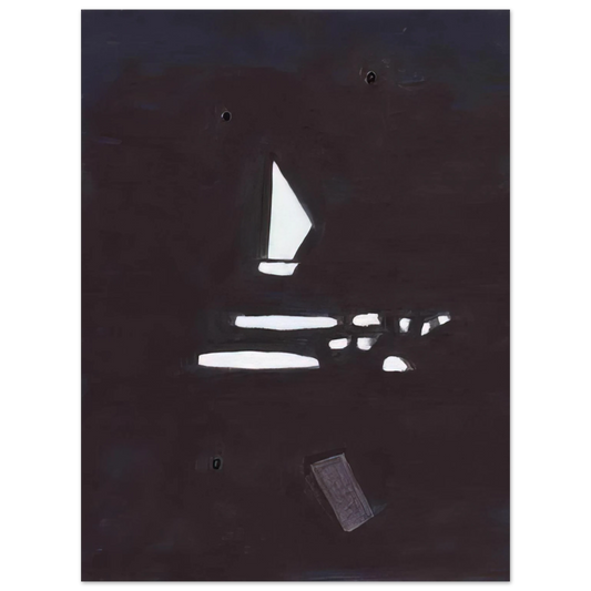 Raoul De Keyser - Oskar 5 - 2005  75x100 cm / 30x40inches Fine Art Poster