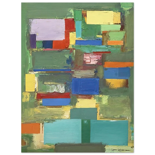 Hans Hofmann - Morning Mist  75x100 cm / 30x40inches Fine Art Poster
