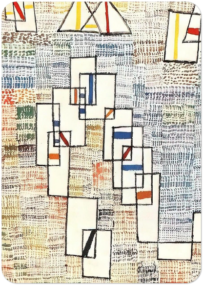 COTE DE PROVENCE By Paul Klee Pack of 10 Post Cards | Paul Klee Post Cards | A6 (10.5 x 14.8 cm) - 4.1 x 5.8 inches