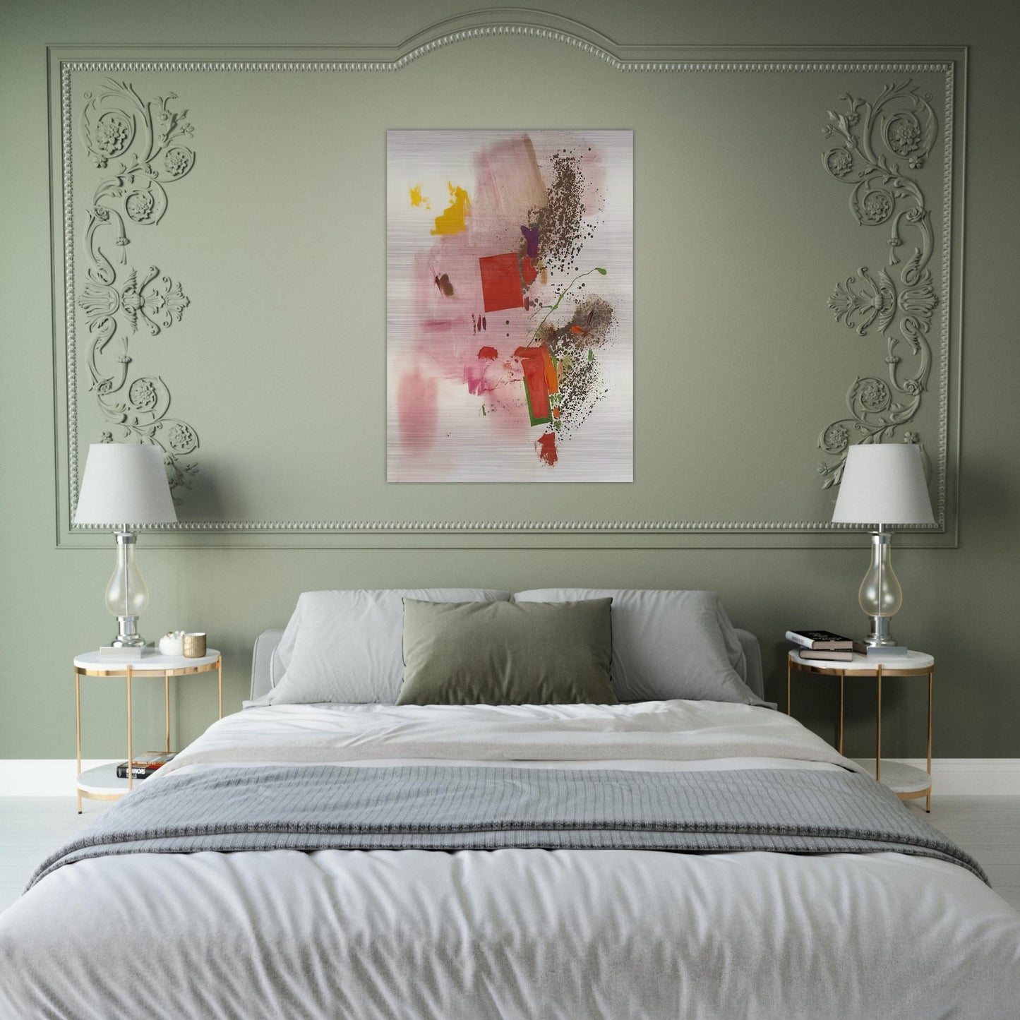 Lust and Delight - Hans Hofmann Brushed Aluminum Print - 70x100 cm / 28x40 inches | Hans Hofmann Aluminum Print | Hans Hofmann Prints