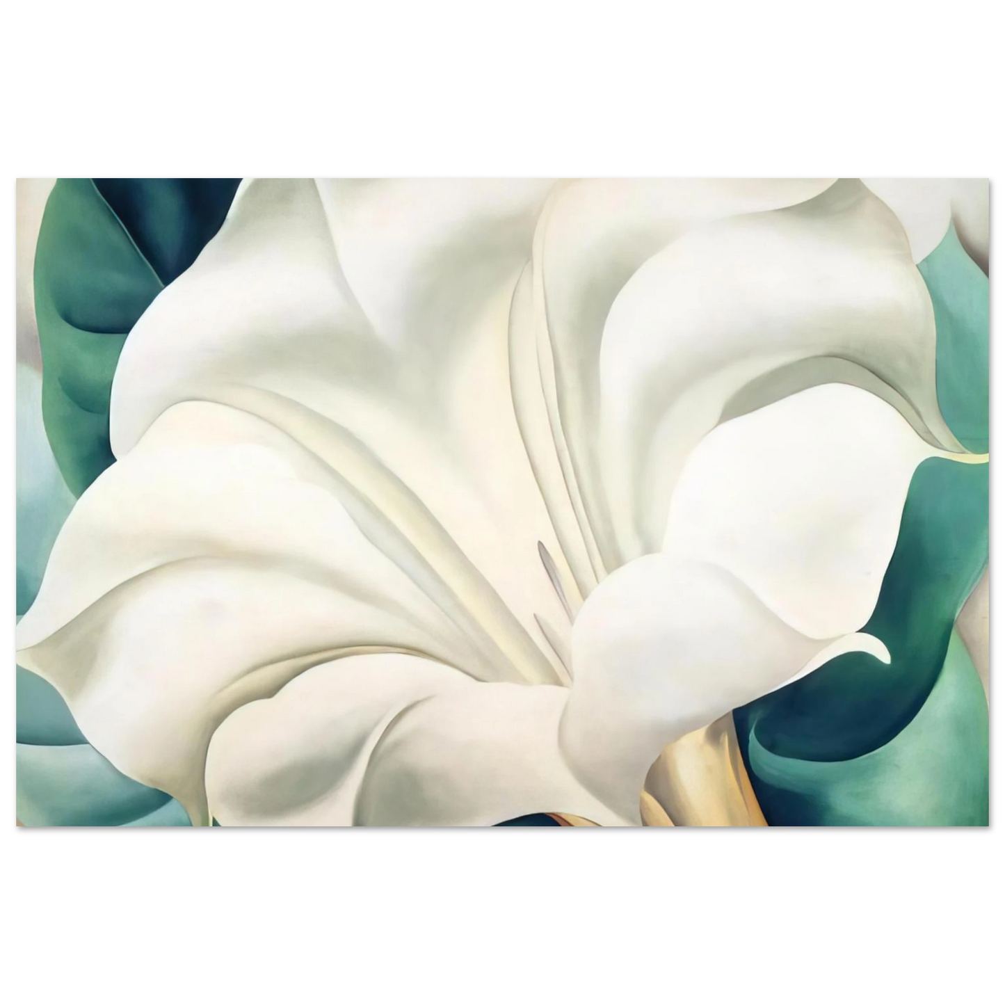 Georgia O'Keeffe - Jimson Weed 2 Fine Art Poster